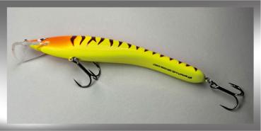 Preview: TURUS UKKO PRO 20 cm, Floating, Slight Rattling, Farbe Hot Flame 057